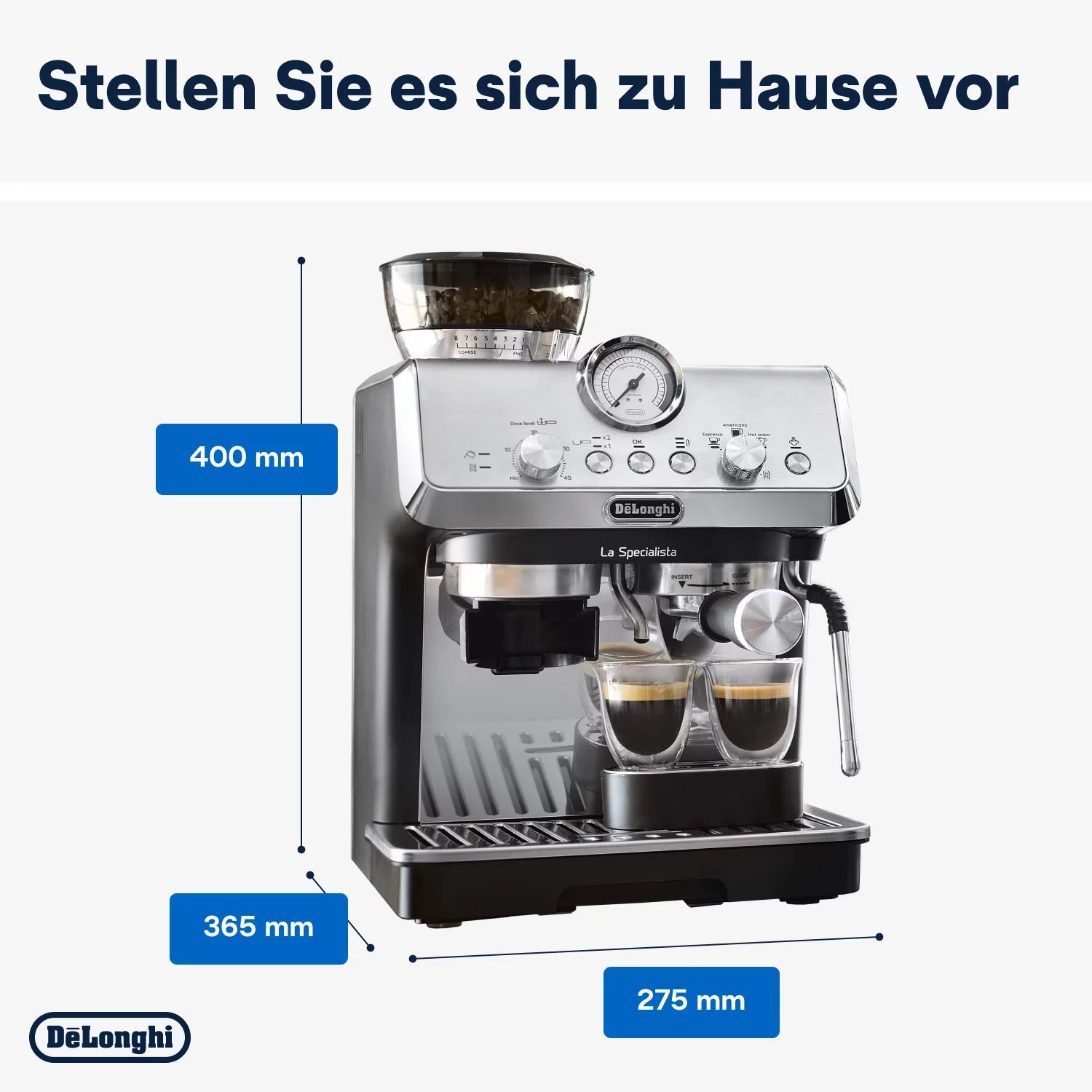 De'Longhi Siebträger La Specialista Arte EC9155.MB