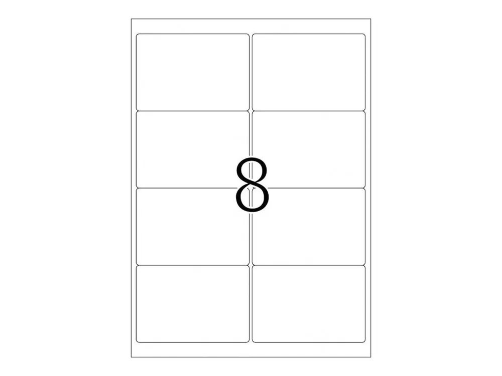 HERMA Special - Papier - matt - permanent selbstklebend - Leuchtendes Gelb - 99.1 x 67.7 mm 160 Etikett(en) (20 Bogen x 8)
