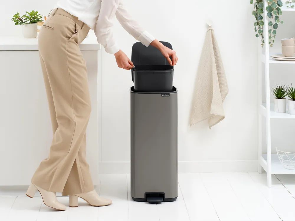 Brabantia Bo Treteimer, 30L - Platinum