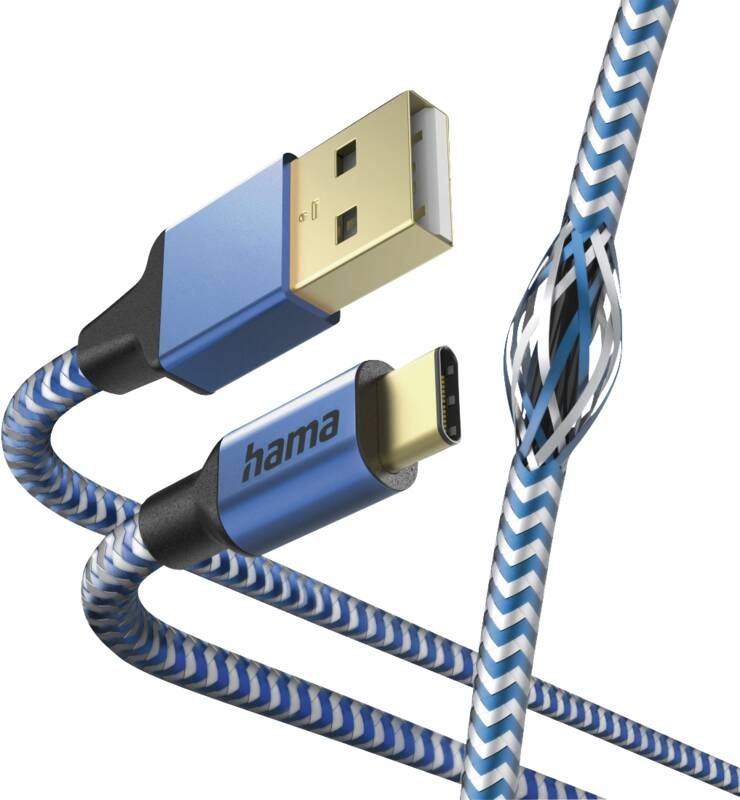 Hama 201558 USB-KabelReflective,A-C,1.5m