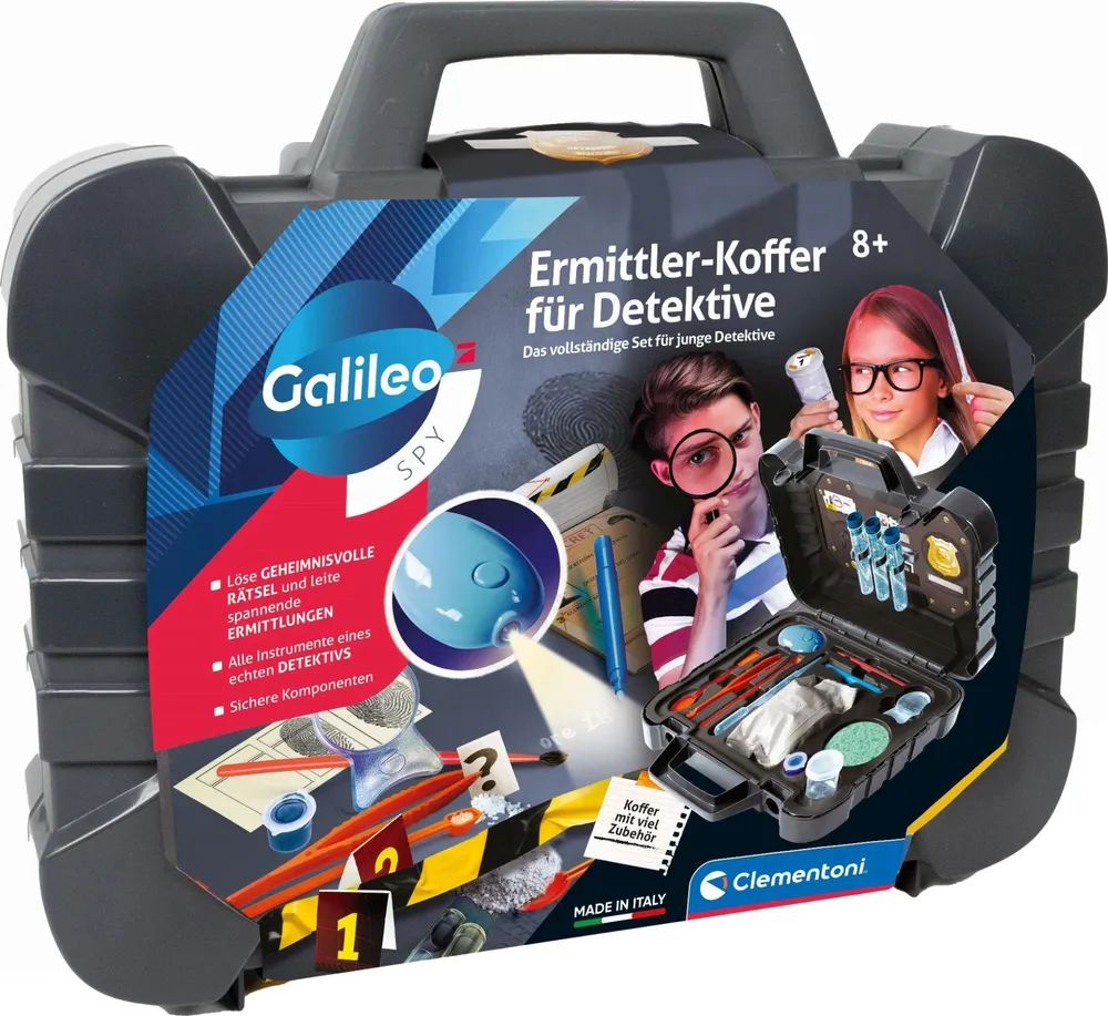 Clementoni GmbH Galileo Detektiv-Koffer