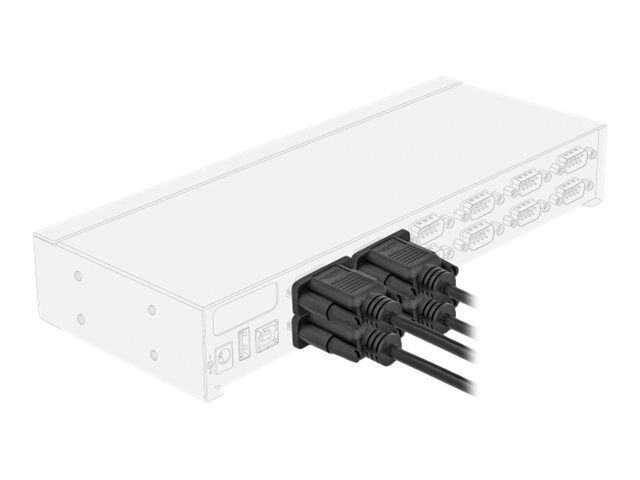 Delock Kabel seriell - DB-9 (W) zu DB-9 (W)