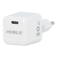 Mobilis Nano Wall Charger - 30W - USB C - GaN -Made In France