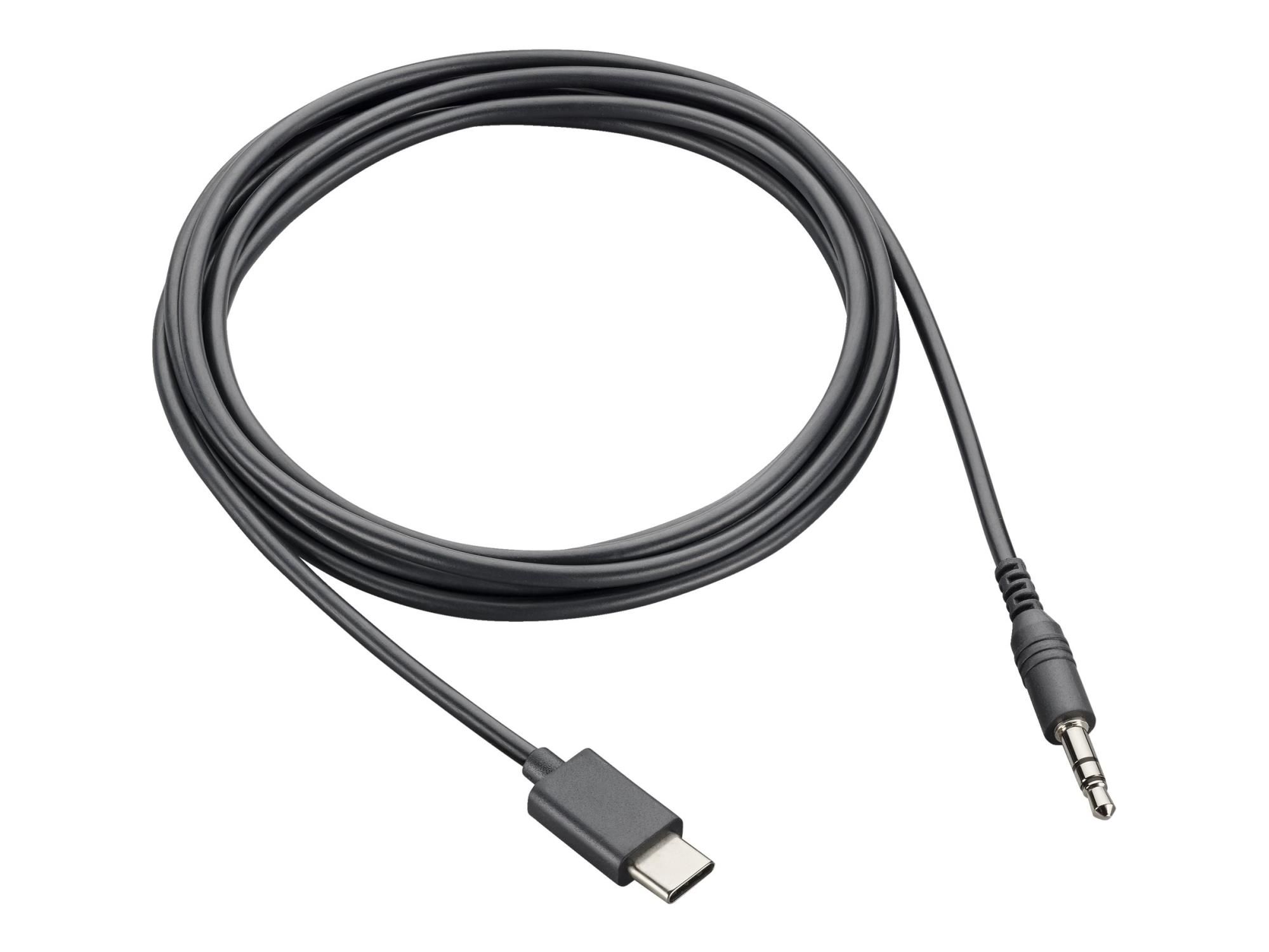 Poly Adapter USB-C auf Klinkenstecker - 24