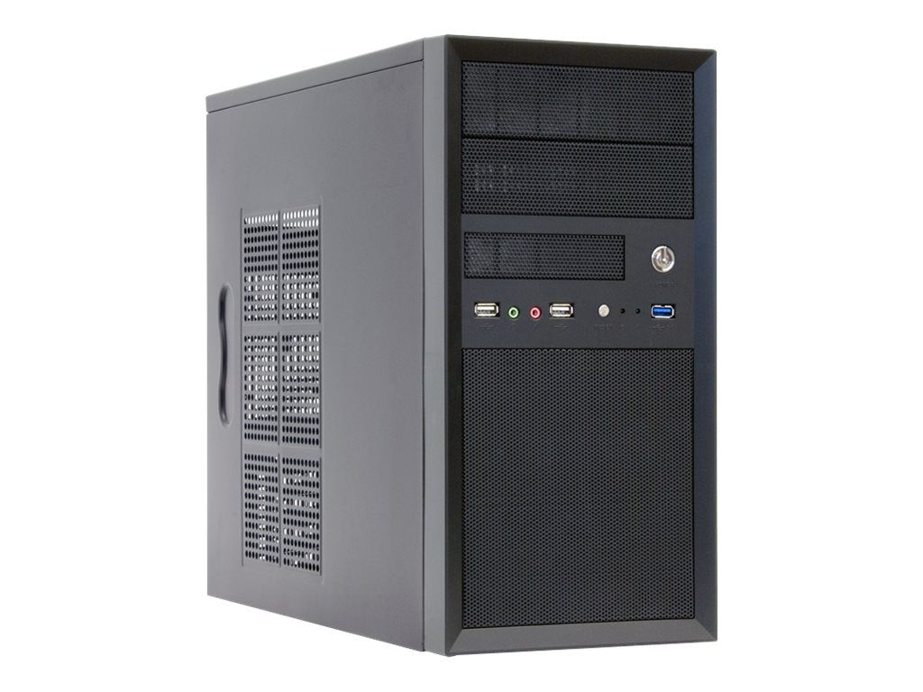 Chieftec Mesh Series CT-01B - Tower - micro ATX 350 Watt (ATX12V 2.3/ PS/2)