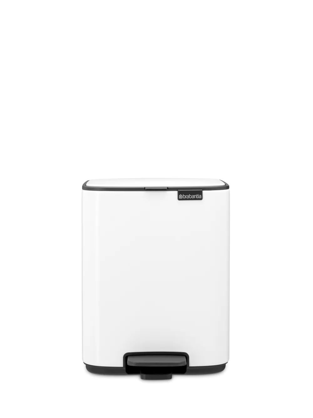 Brabantia Bo Treteimer, 7L - White