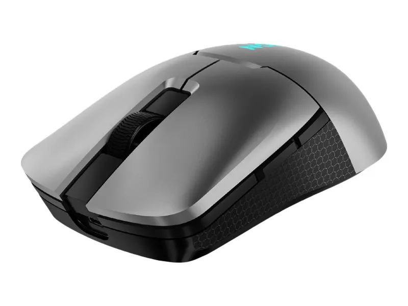 Lenovo Legion M600s - Maus - rechts- und linkshändig - optisch - 6 Tasten - kabellos, kabelgebunden - 2.4 GHz, USB-C, Bluetooth 5.0 - kabelloser Empfänger (USB)