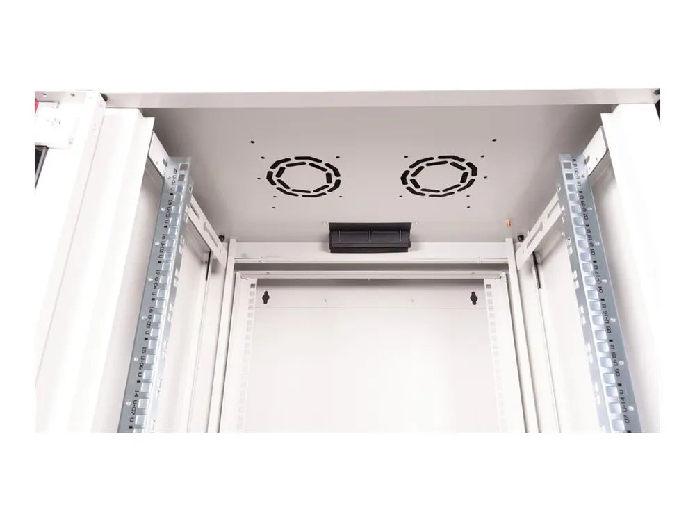 ROLINE Pro - Schrank Netzwerkschrank - zwei-teilig schwenkbar, 600 x 600 mm (B x T)