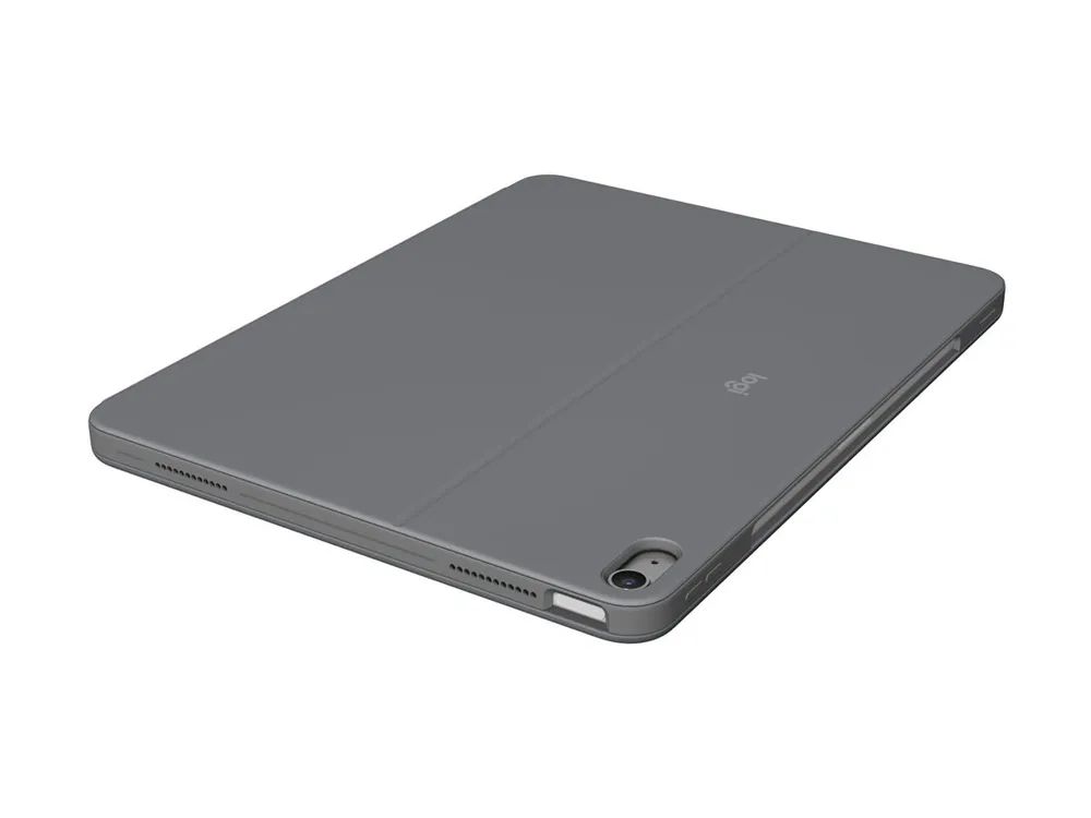 Logitech Combo Touch - Tastatur und Foliohülle - mit Trackpad - hintergrundbeleuchtet - Apple Smart connector - QWERTY - Nordisch (Dänisch/Finnisch/Norwegisch/Schwedisch)