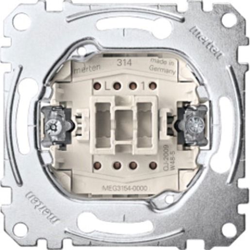 Merten TASTER SCHL. M. MK 1P 10A UP / MERTEN MEG3154-0000