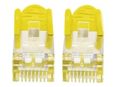 Intellinet Network Patch Cable, Cat6, 15m, Yellow, Copper, S/FTP, LSOH / LSZH, PVC, RJ45, Gold Plated Contacts, Snagless, Booted, Lifetime Warranty, Polybag - Patch-Kabel - RJ-45 (M)
