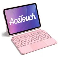 Inateck Keyboard iPad 11" Air 4/5Gen Com. QWERTZ pink - Tastatur - QWERTZ