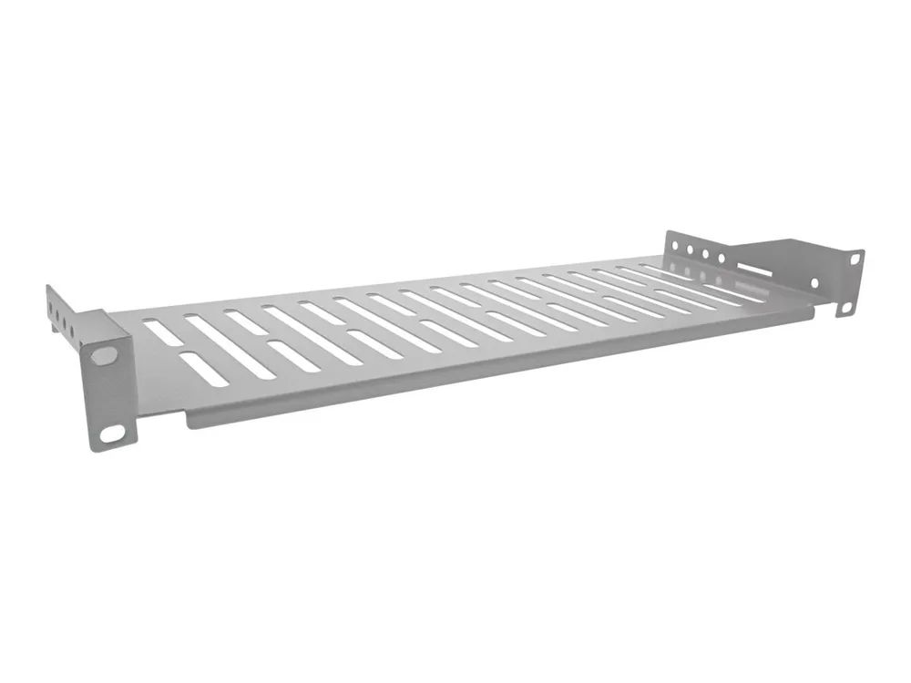 InLine 19" Fachboden - 150mm - 10kg - 1HE - RAL 7035 - grau