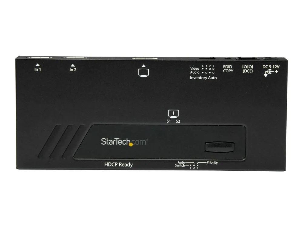 StarTech.com 2 Port HDMI automatischer Video Switch