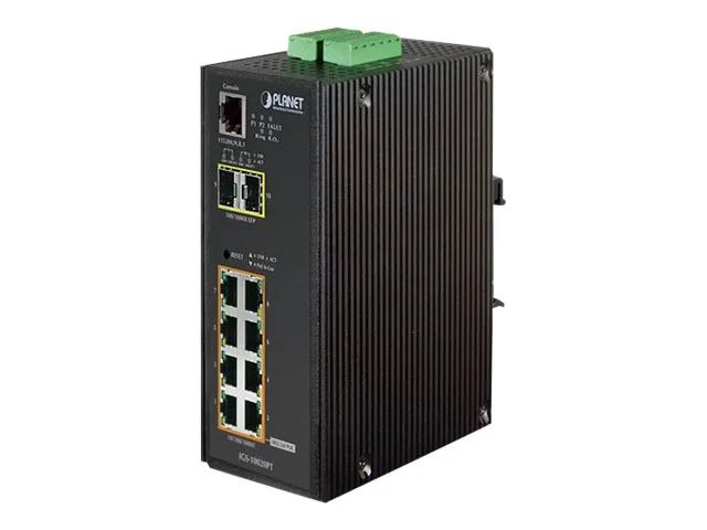 Planet IGS-10020PT - Switch - managed - 8 x 10/100/1000 (PoE)