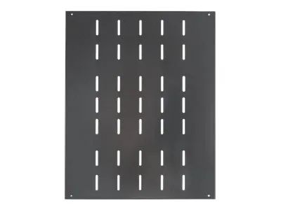 IC Intracom Intellinet 19" Fachboden zur Festmontage, 1 HE, 600 mm Tiefe, besonders hohe Traglast, schwarz - Rack - Regal - Schwarz, RAL 9005 - 1U - 48.3 cm (19")