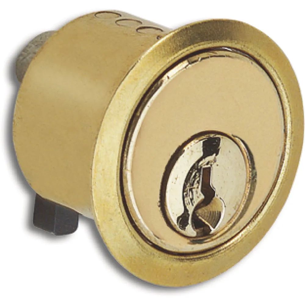 JUNIE Zylinder ø 22 mm zu Schlössern 2863/2886 Sperre BN 0101, Messing poliert