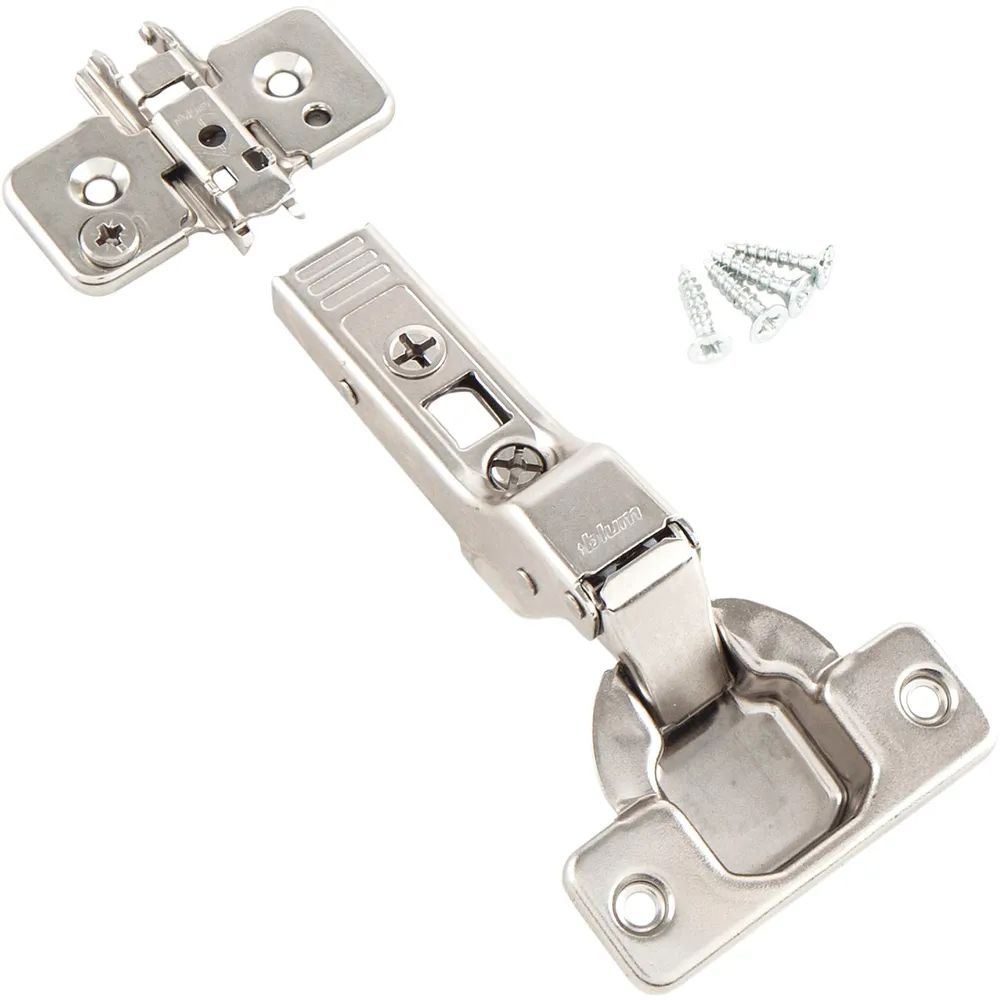 Schachermayer VVP BLUM CLIP top Möbelscharnier Mittelanschlag 107° Feder SB-2 Polybeutel
