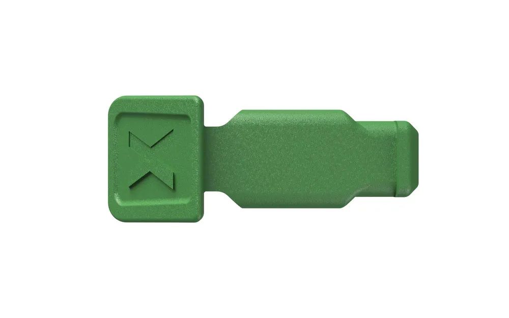 KNIPEX ColorCode Clips grün (10 Stück) 21 mm