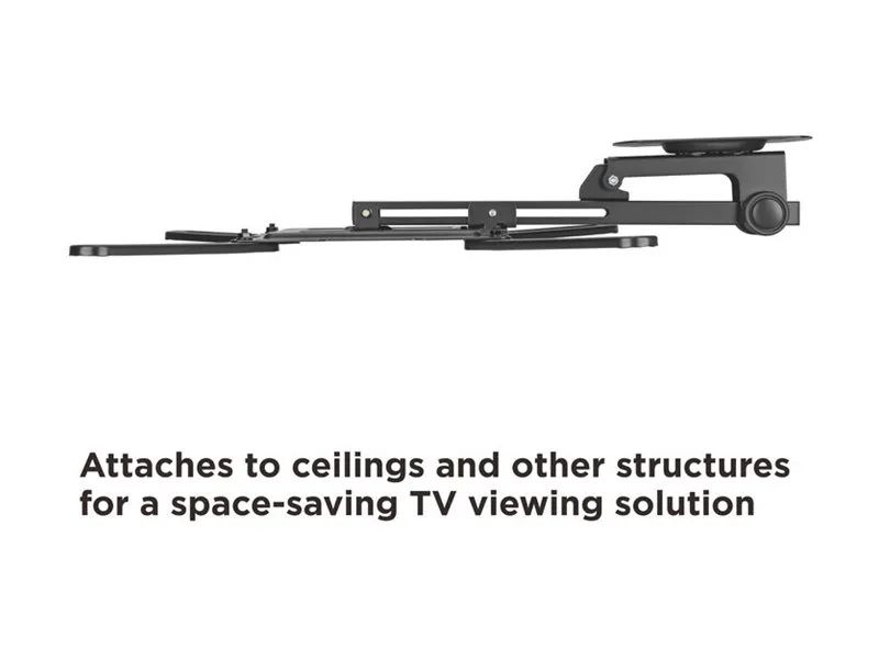 Equip Befestigungskit (Gelenkwandmontage) - für gekrümmter LCD-Fernseher - Bildschirmgröße: 81.3-139.7 cm (32"-55")