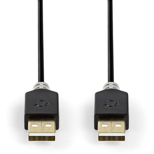 Nedis USB-KABEL A-STECK.A-STECK.2M / NEDIS CCBW60000AT20 ANTH CCBW60000AT20