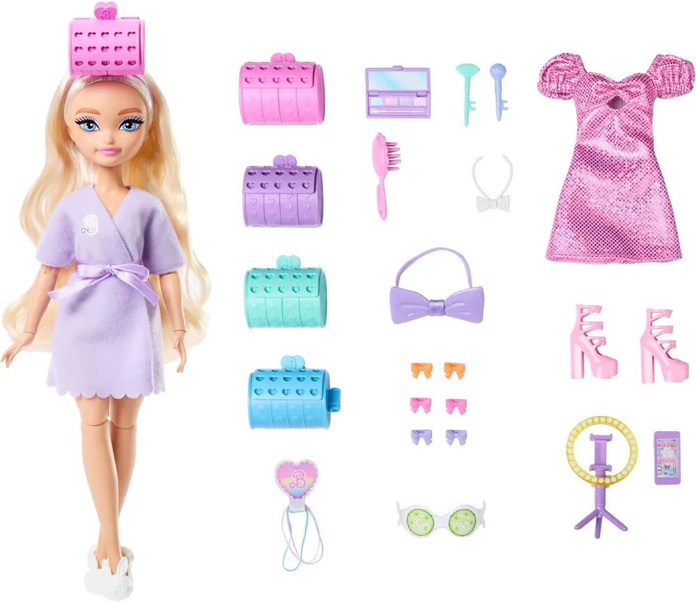 Mattel GmbH BRB Dream Besties Malibu Haarspiel Puppe