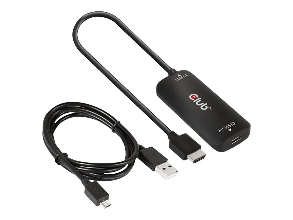Club 3D Videoadapter - HDMI, Mikro-USB Typ B (nur Strom)