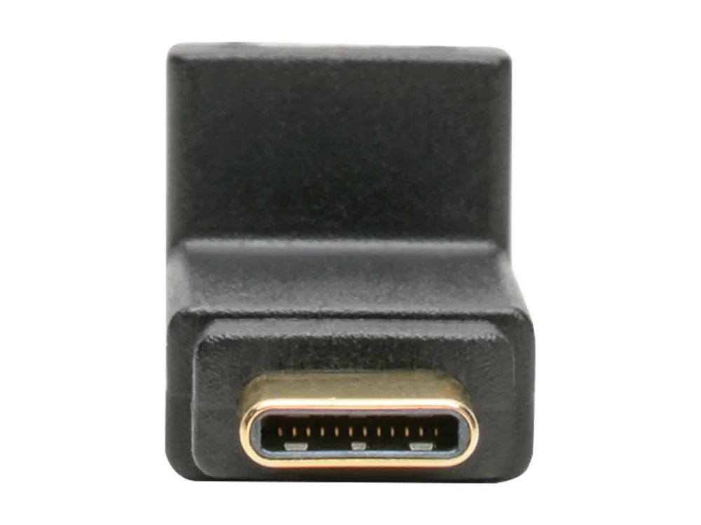 Tripp Eaton Tripp Lite Series USB C to USB Type C Adapter Converter Right Angle M/F 10Gbps 3A - USB-Adapter - 24 pin USB-C (M)