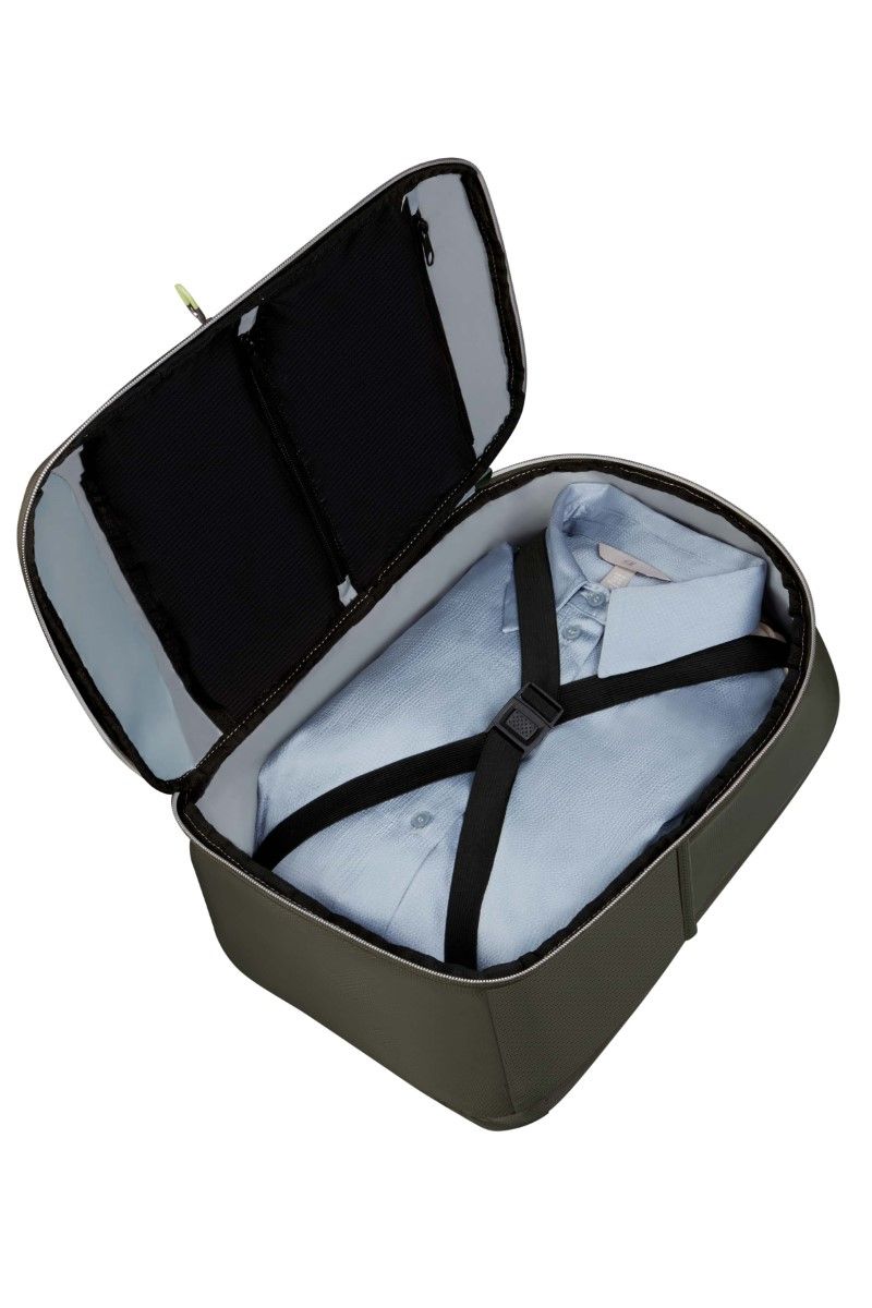 SAMSONITE GUARDIT CLASSY BP UNDERSEATER S, gunmetal green