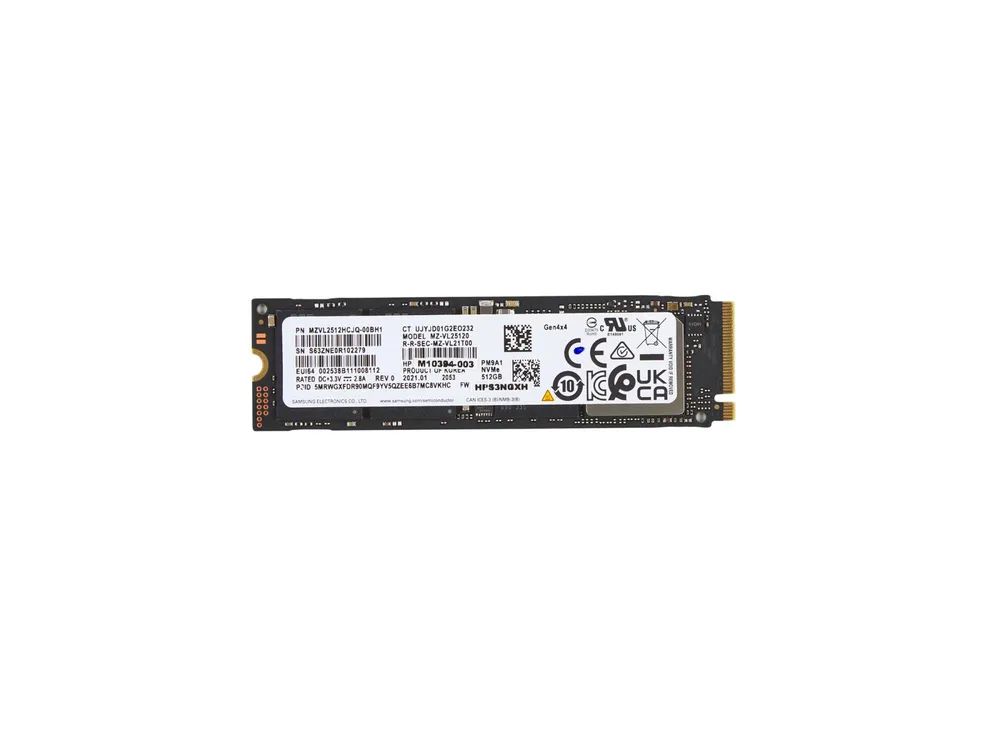 HP SSD - 512 GB - intern - M.2 2280 - PCIe 4.0 x4 (NVMe)