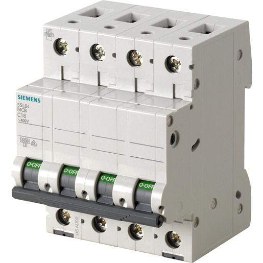 Siemens LS-SCHALTER 6KA 3+N-POL B6 / SIEMEN 5SL6606-6