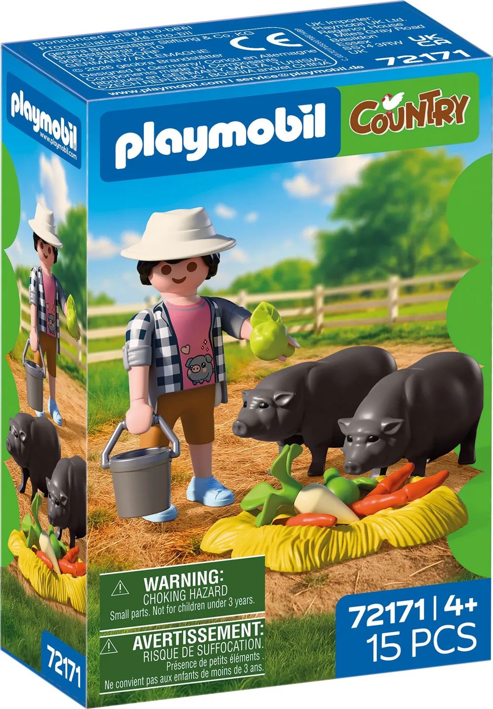 geobra Brandstätter Stiftung & Co.K Landwirt mit Hängebauchschwein