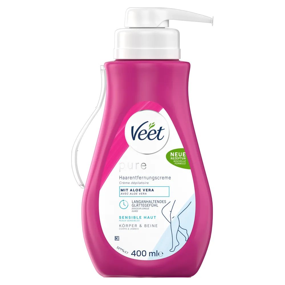 Veet Haarentfernungscreme Sensitive Pumpspender 400ml