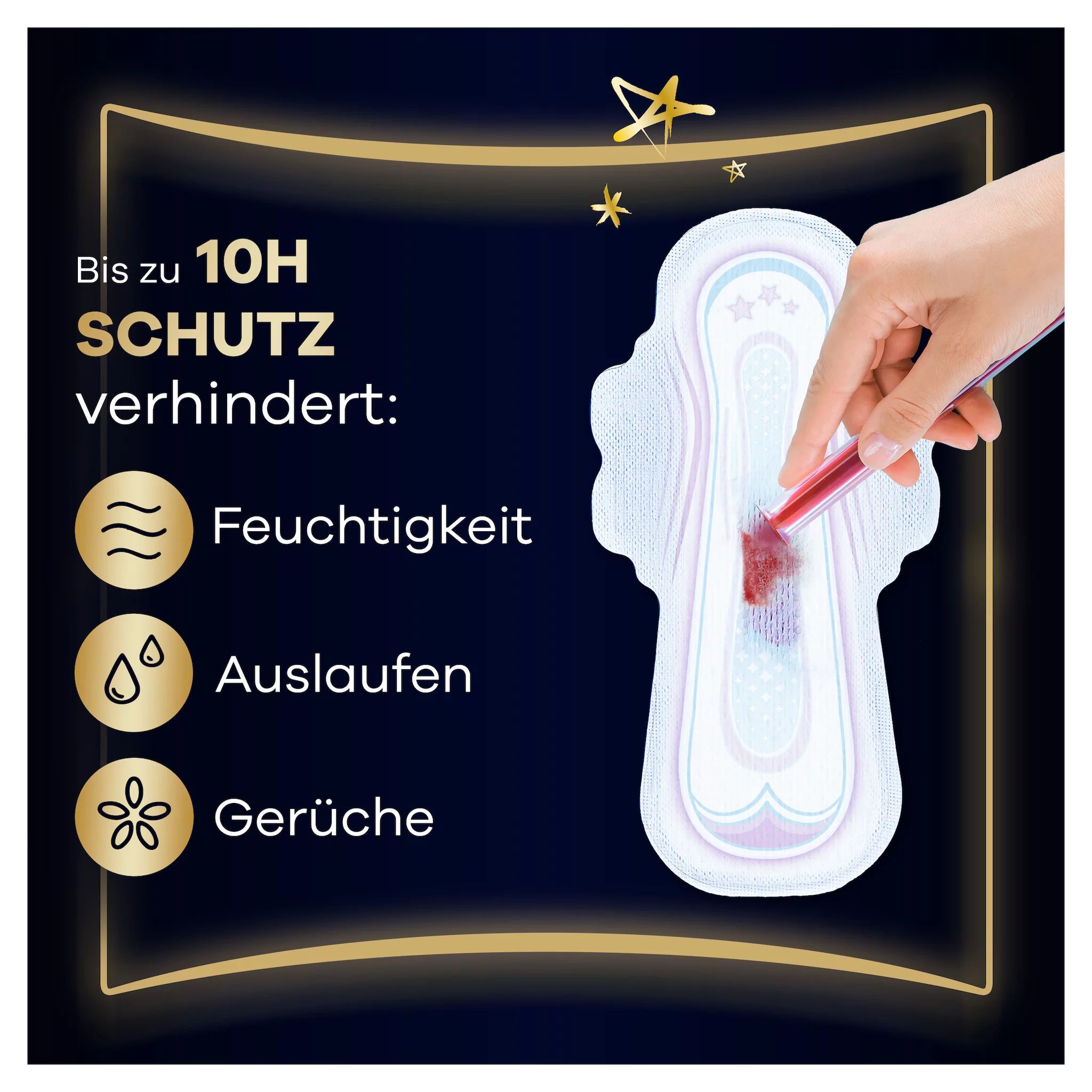 always Ultra Binde Secure Night mit Flügeln 9