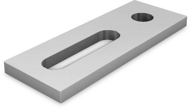 K2 SYSTEMS K2 Aluminium Adapterblech M10