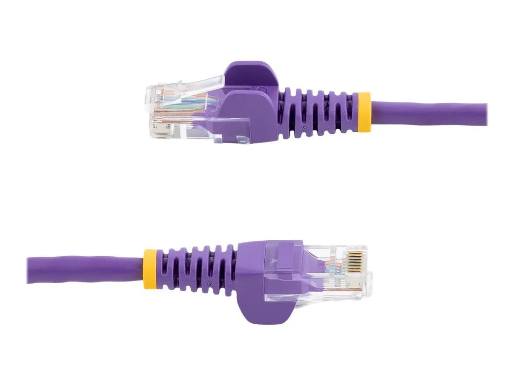 StarTech.com 10m Cat5e Ethernet Netzwerkkabel Snagless mit RJ45 - Cat 5e UTP Kabel - Lila - Patch-Kabel - RJ-45 (M)