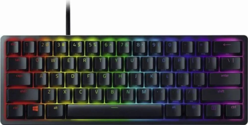 Razer Huntsman Mini Keyboard (Clicky Purple Switch) - DE Lay