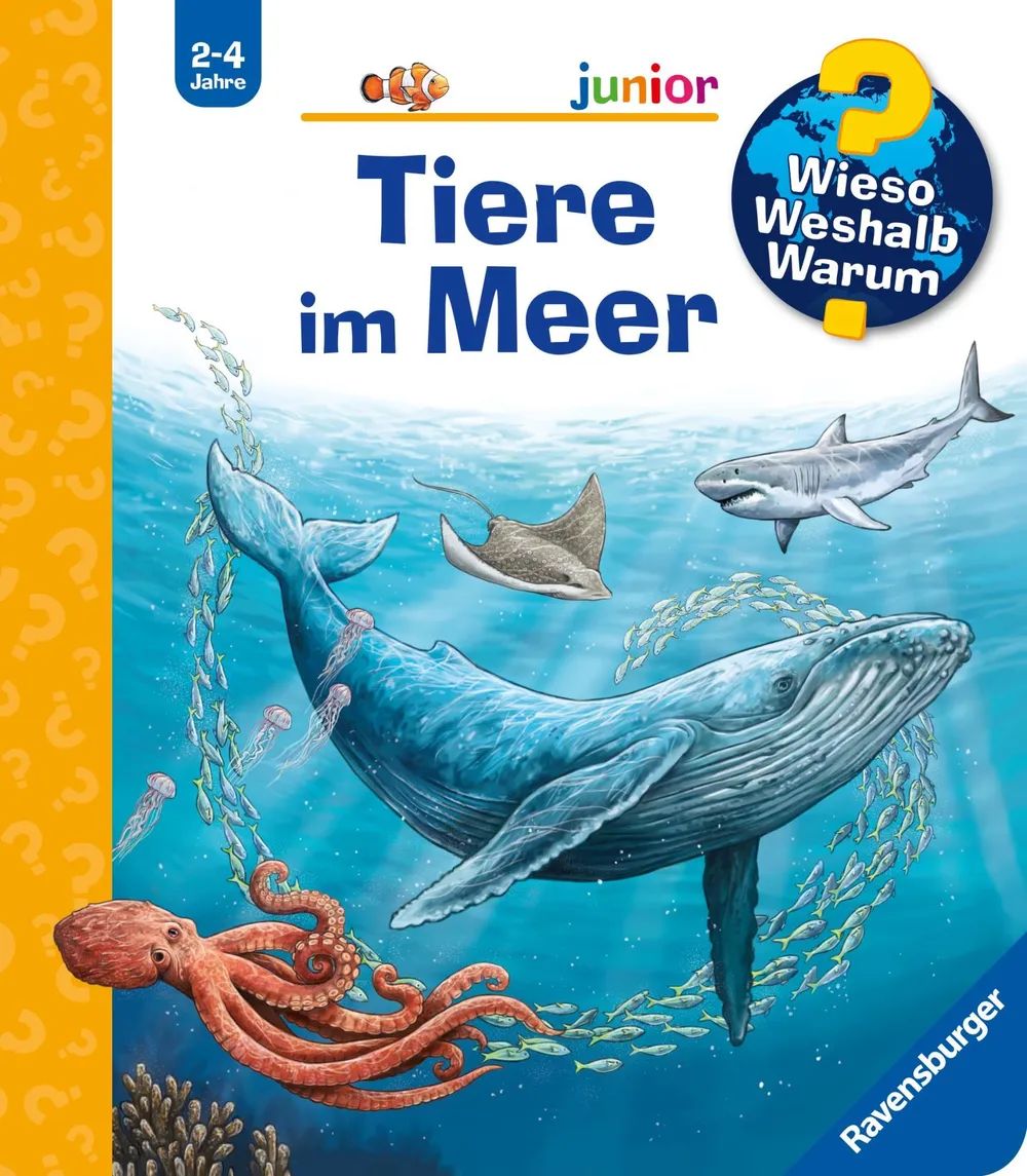 Ravensburger Verlag GmbH WWW junior 57 Tiere im Meer