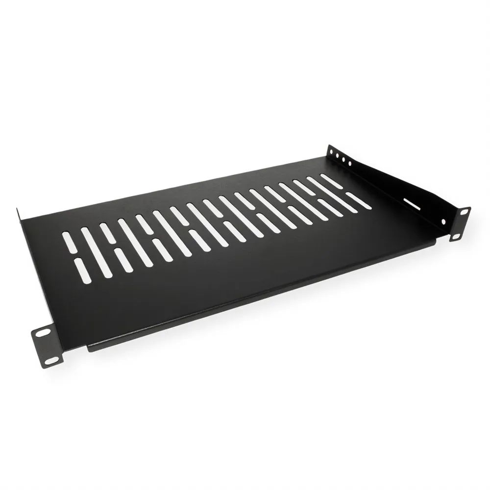 VALUE 19-Zoll-Geräteträger, 485 x 250mm, max. 10kg, schwarz