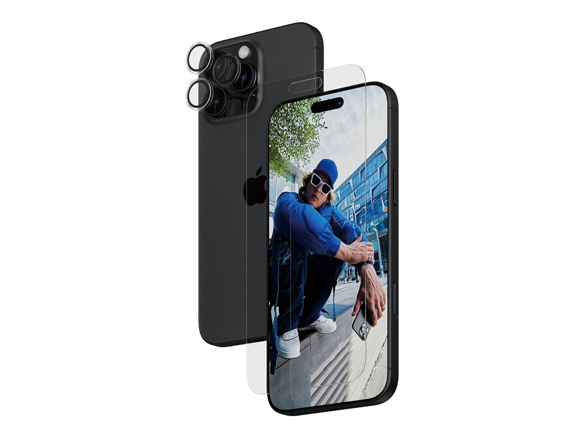 PanzerGlass 2-in-1 Schutz - Schutzkit Display/Objektiv für Handy