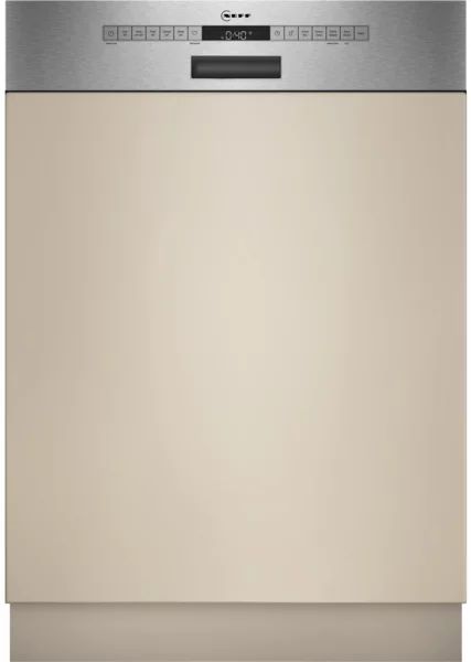 Neff Teilintegrierter Geschirrspüler - 60cm - Edelstahl gebürstet - 14MG