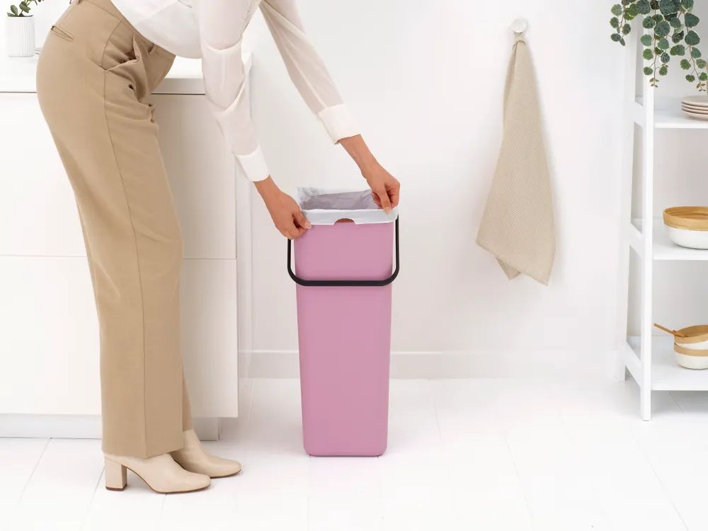 Brabantia Sort & Go Recycling-Behälter 40 L - Lilac Pink