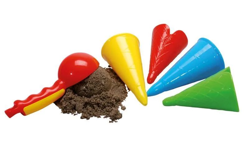 GOWI GmbH Sandform Eiscreme, 5 i. Netz