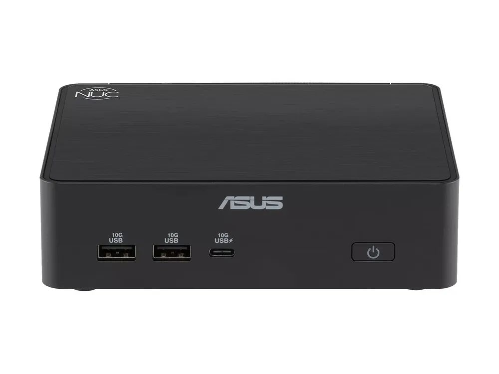 ASUS NUC 16 Pro RNUC16WCKC500002 - Barebone - Mini-PC - 1 x Core 5 320 / 1.5 GHz - RAM 0 GB - Intel Graphics - Wi-Fi 6E, Bluetooth 6.0, 2.5GbE, 1GbE - WLAN: 802.11a/b/g/n/ac/ax (Wi-Fi 6E)