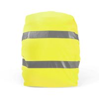 Dicota Regenschutzhülle für Rucksack - Hohe Sichtbarkeit, 38 Liter
