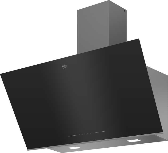 Beko BHCA96641BBHS Schräghaube 90cm, black 