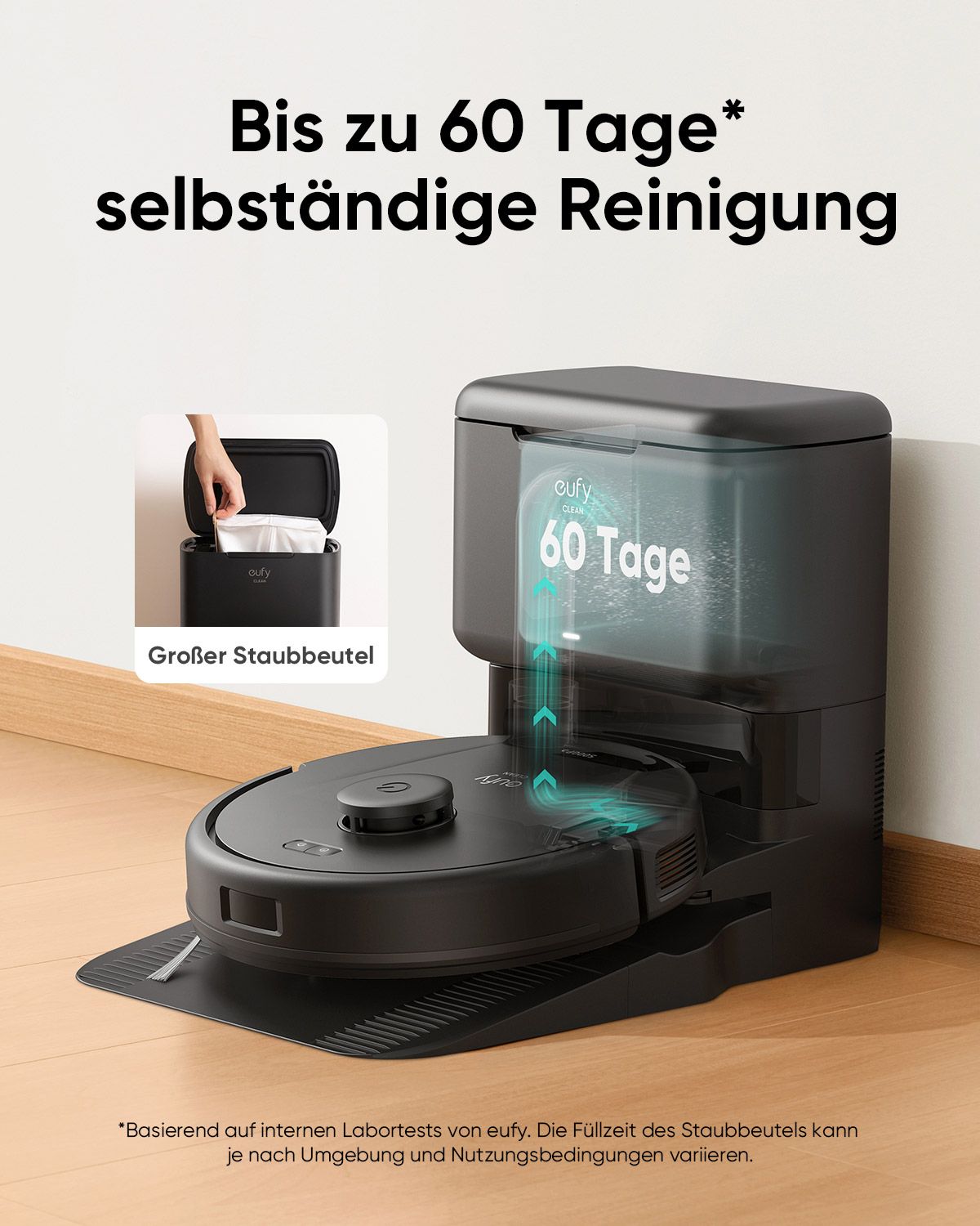 Eufy L60 Hybrid - Staubsauger - Roboterstaubsauger