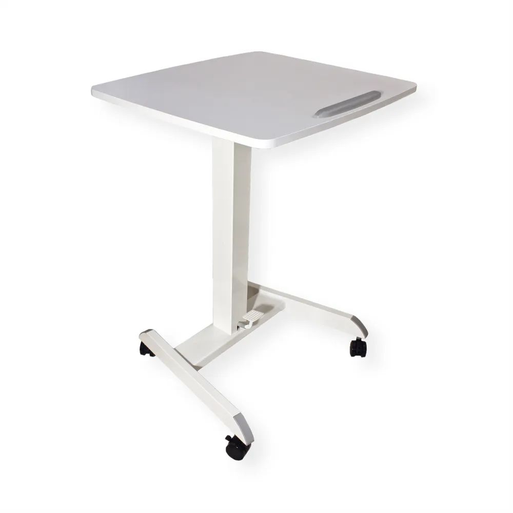 ROLINE PC-Arbeitstisch, höhenverstellbar, neigbar, weiß
