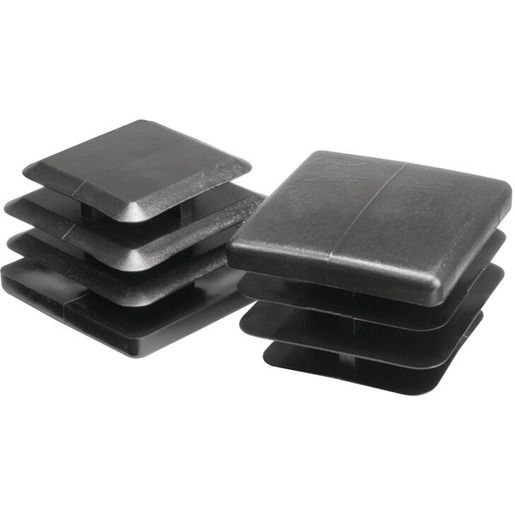 Licatec CKA ENDSTÜCK 40X40MM SCHWARZ / LICATE 63130 RAL9005 63130