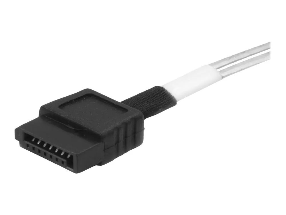 StarTech.com Internes Mini-SAS auf SATA Kabel - SFF-8643 zu 4x SATA - 1m - SATA- / SAS-Kabel - 4x Mini SAS HD (SFF-8643)